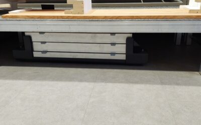 Uitbreiding podium De Voorhof